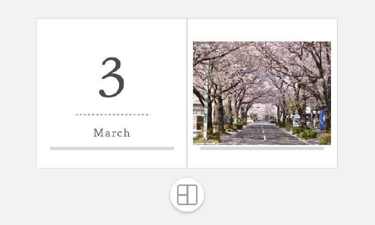 とっておきの写真１枚とマンスリーカード